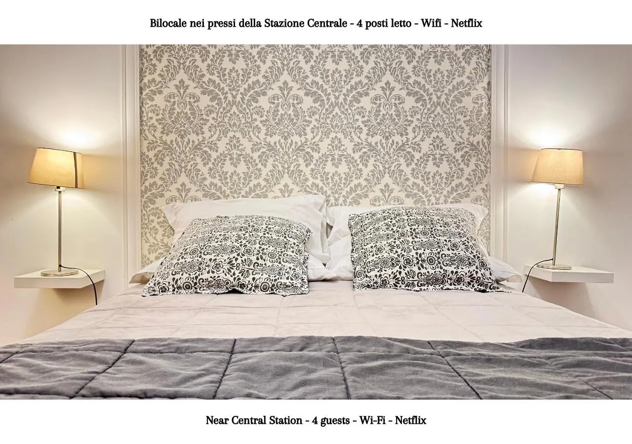 Stazione Centrale - 4 Posti Letto Con Wifi E Netflix A Piazza Garibaldi Naples Italy