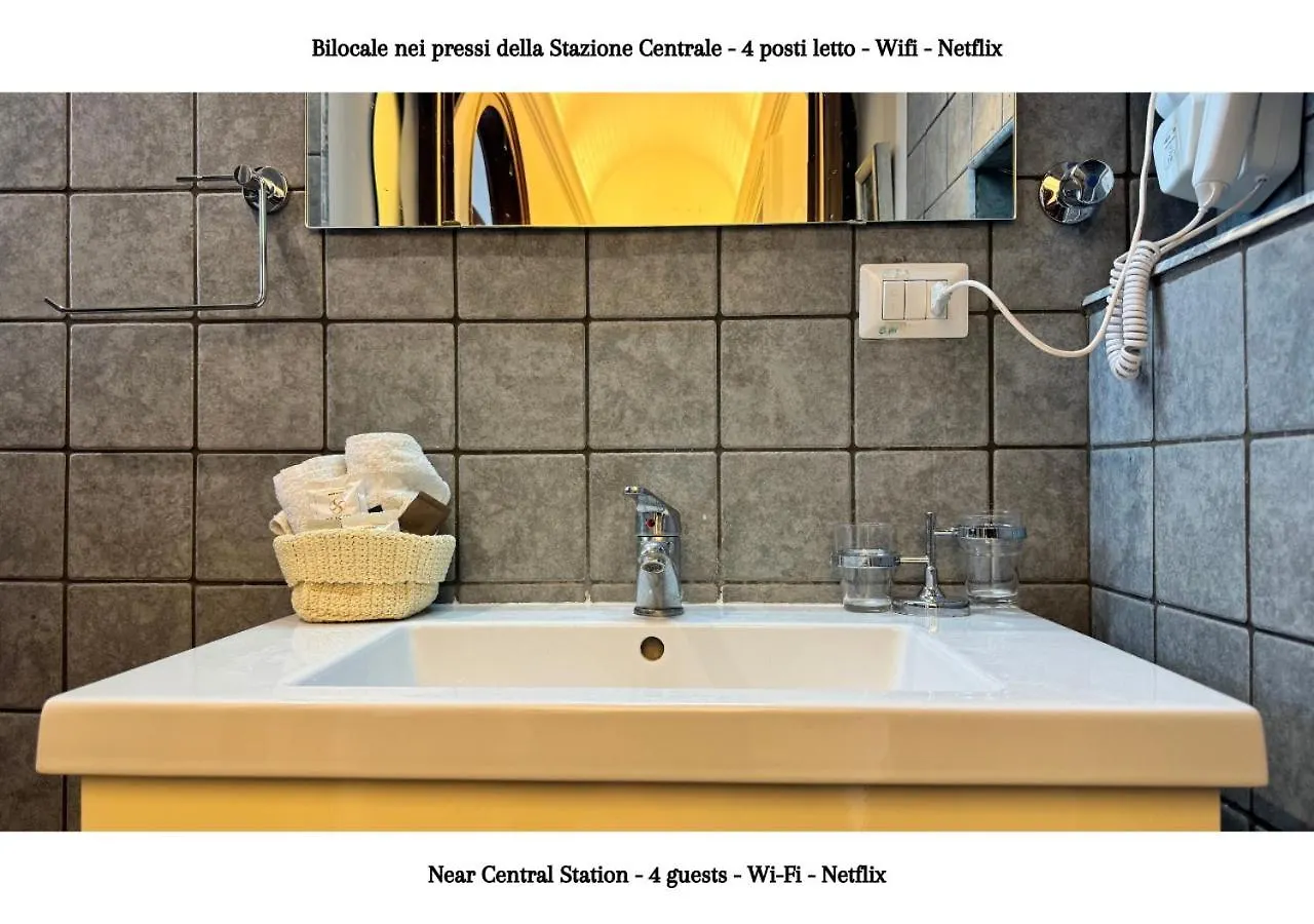 Apartment Stazione Centrale - 4 Posti Letto Con Wifi E Netflix A Piazza Garibaldi Naples Italy