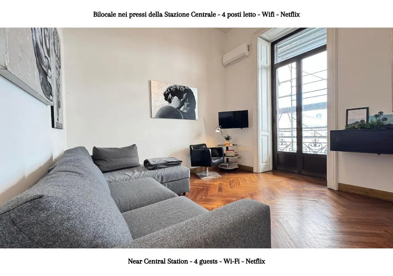 Apartment Stazione Centrale - 4 Posti Letto Con Wifi E Netflix A Piazza Garibaldi Naples
