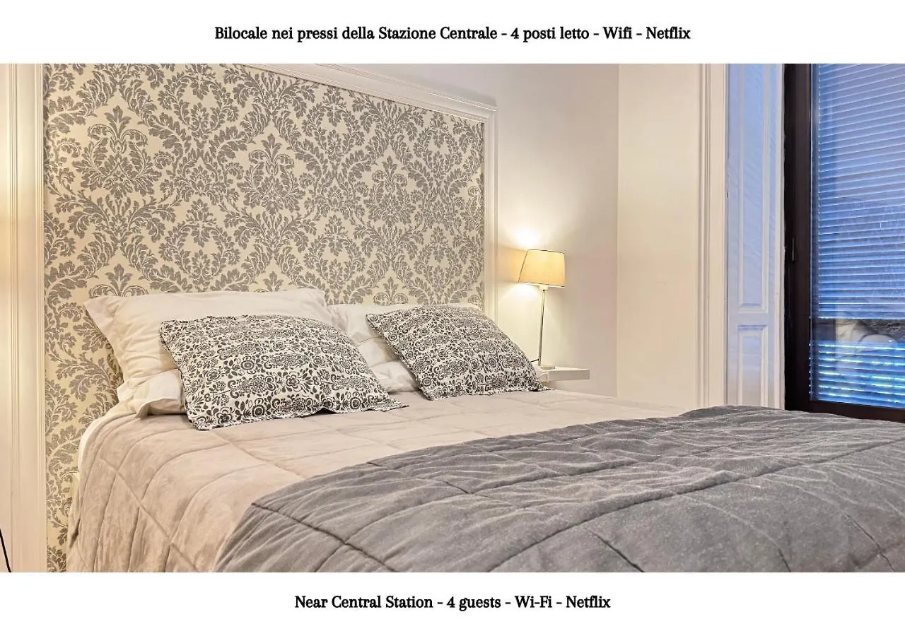 Stazione Centrale - 4 Posti Letto Con Wifi E Netflix A Piazza Garibaldi Naples Apartment