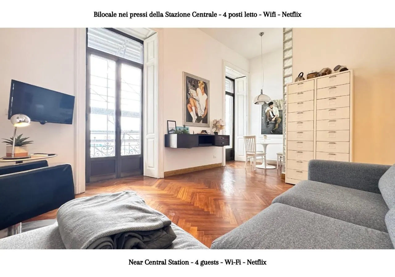 Stazione Centrale - 4 Posti Letto Con Wifi E Netflix A Piazza Garibaldi Naples