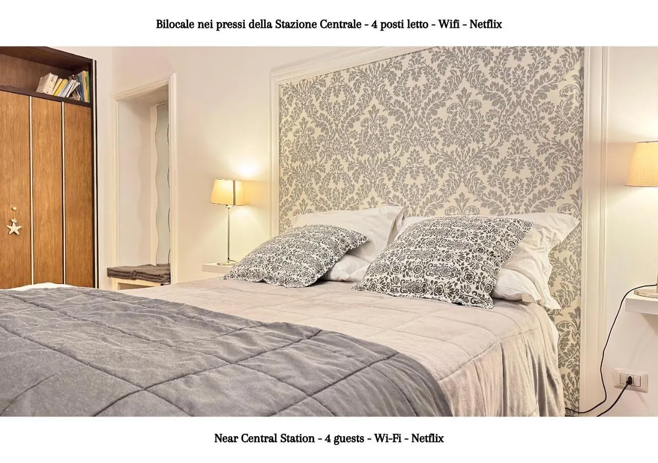 Apartment Stazione Centrale - 4 Posti Letto Con Wifi E Netflix A Piazza Garibaldi Naples